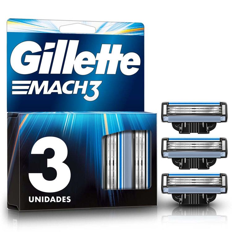 Repuesto Máquina de Afeitar Gillette Mach3 3un
