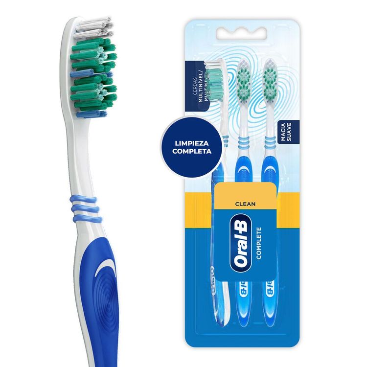 Cepillo de Dientes Oral B Complete Cerdas Multi Nivel 3un