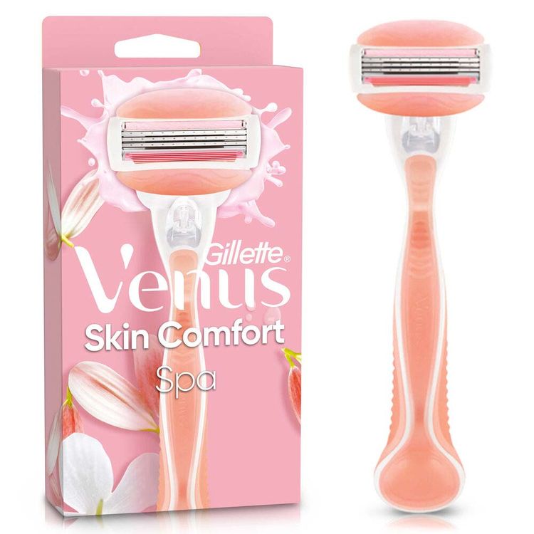Máquina de Afeitar Venus Skin Comfort Spa + Repuesto