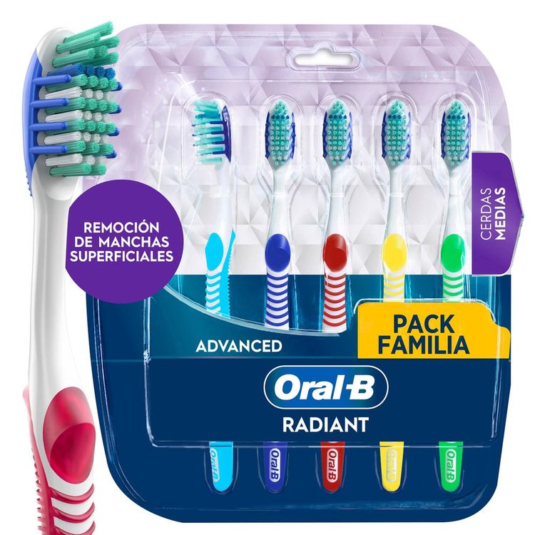 Cepillo de Dientes Oral B Advanced Radiant 5un