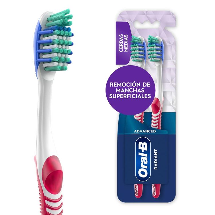 Cepillo de Dientes Oral B Advanced Radiant 2un