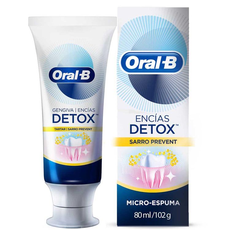 Pasta de Dientes Oral B Encías Detox 80ml