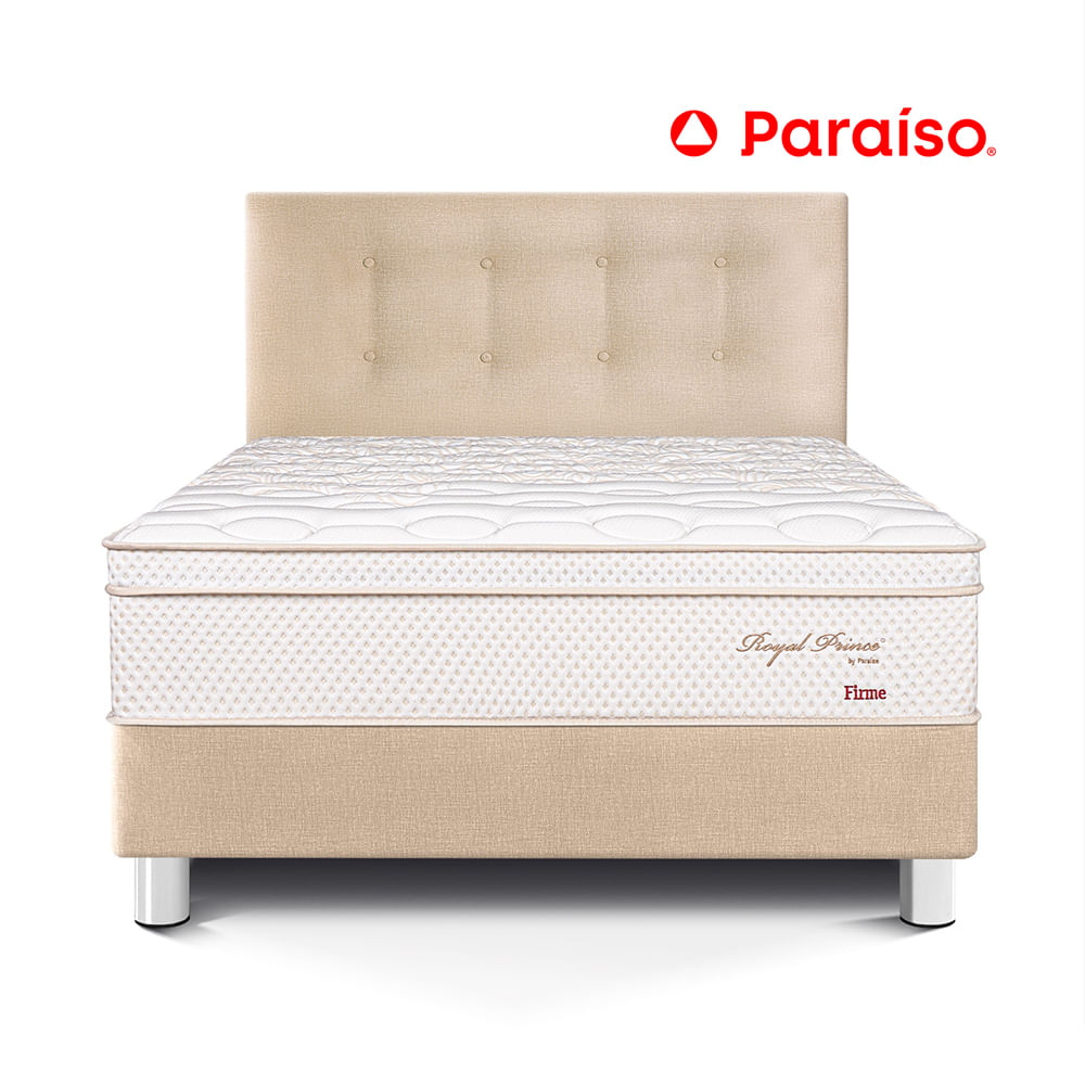 Dormitorio Royal Prince Firme 1.5 Plazas Champagne