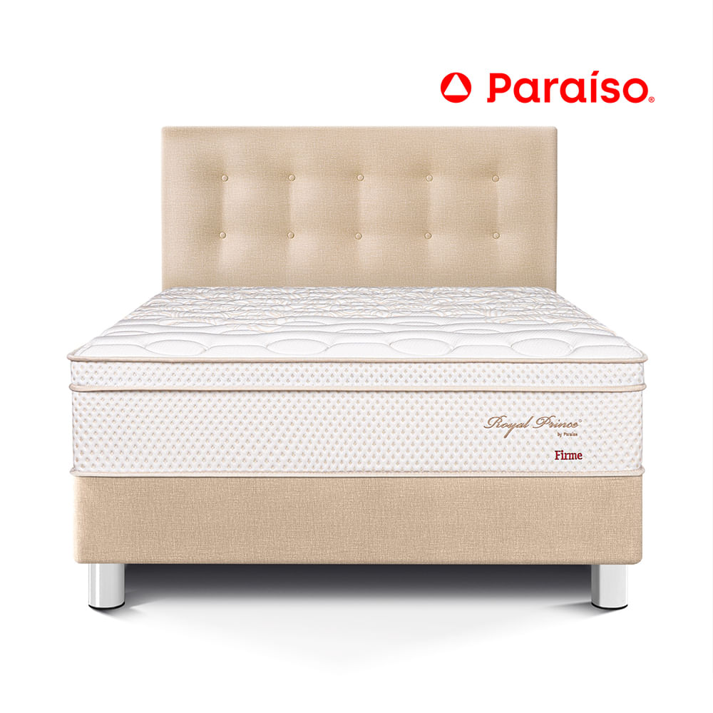 Dormitorio Royal Prince Firme 2 Plazas Champagne