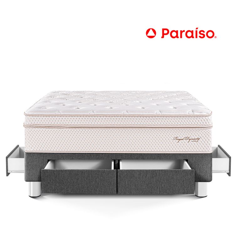Cama Royal Dynasty con Cajones King Charcoal