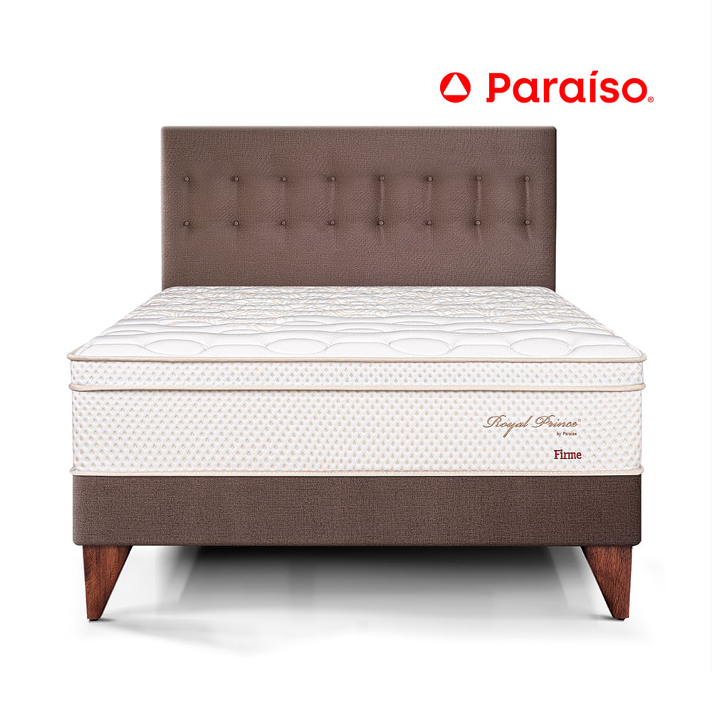 Dormitorio Europeo Royal Prince Firme King Chocolate