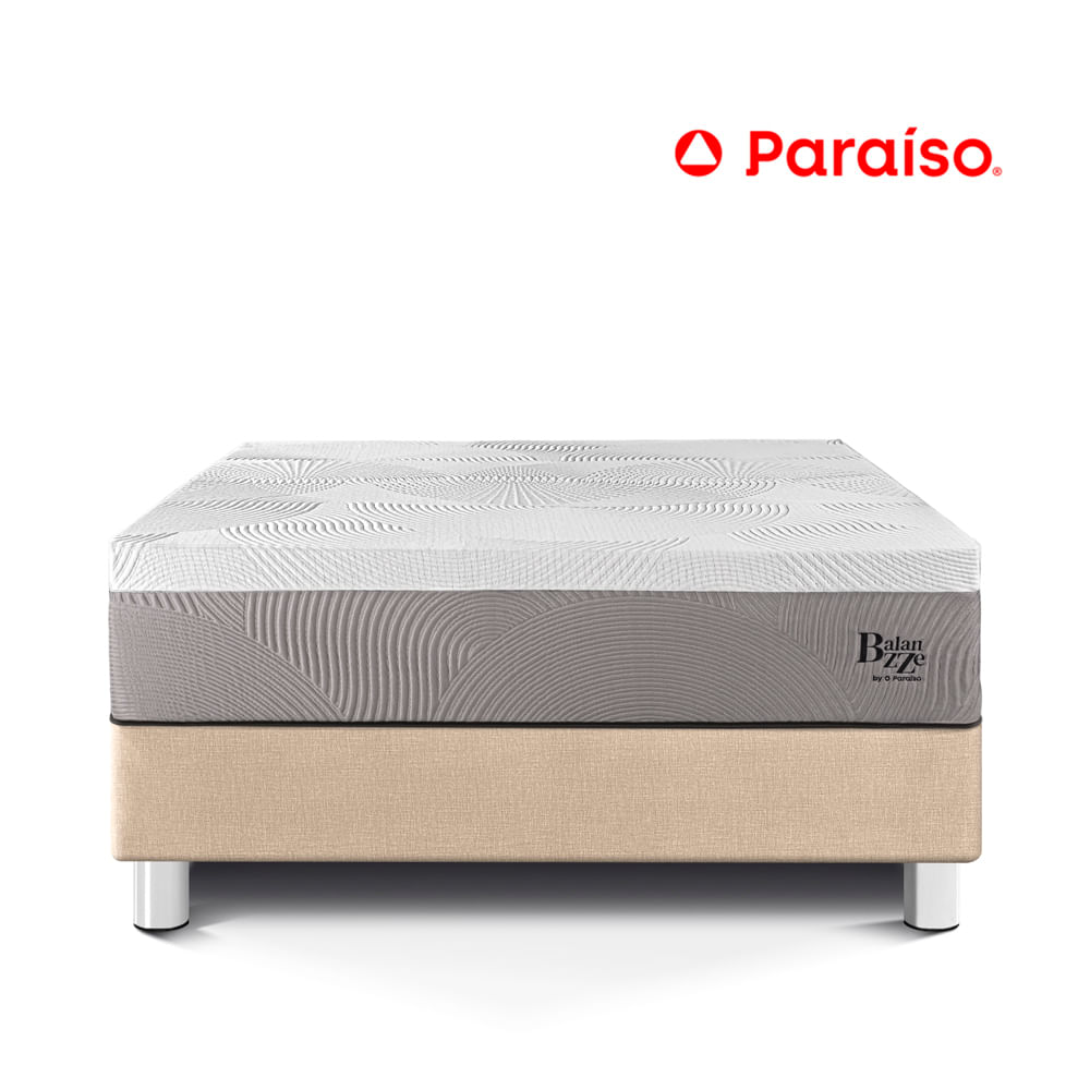 Cama Balanzze 1.5 Plazas Champagne