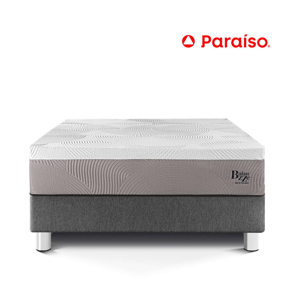 Cama Balanzze 2 Plazas Gris