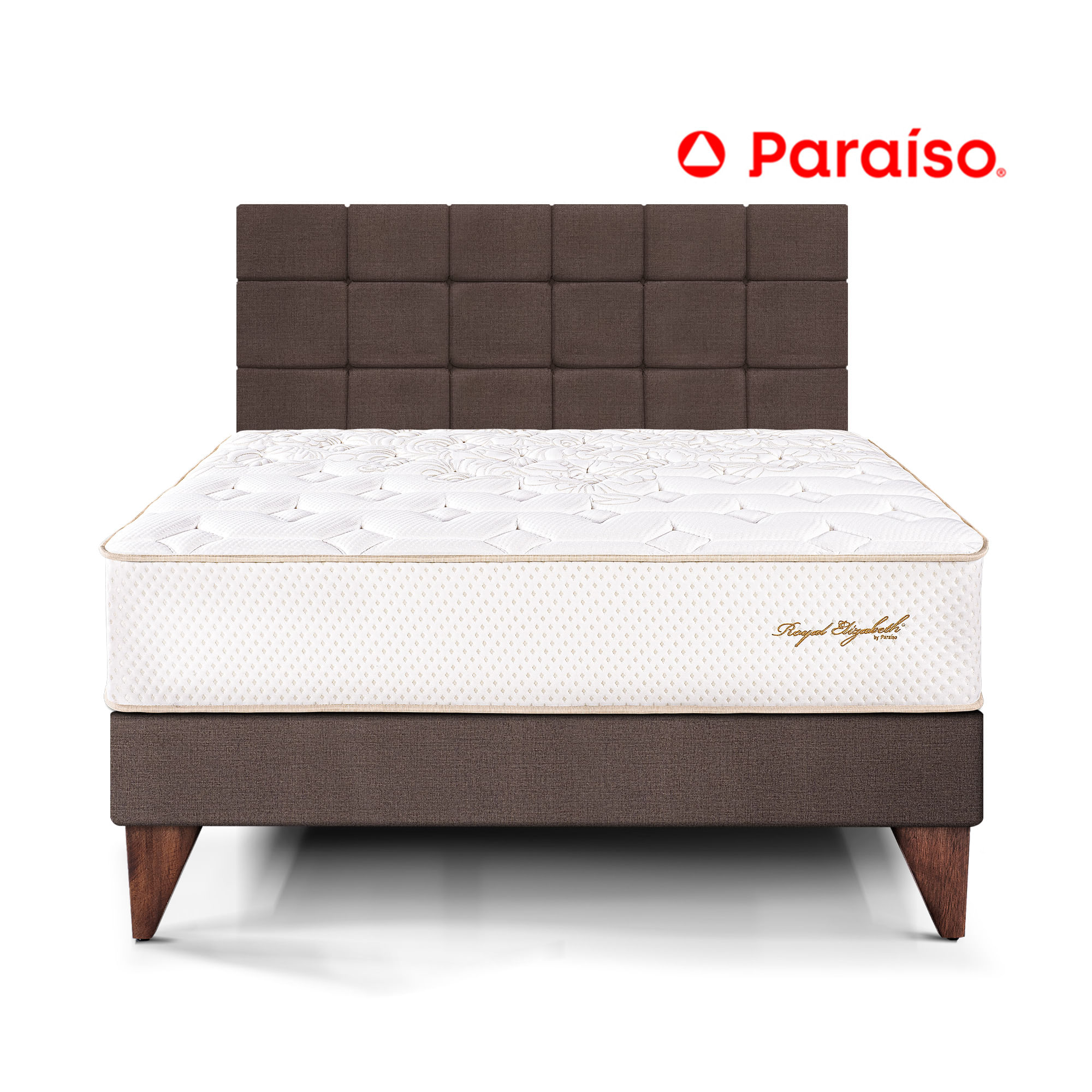Dormitorio Europeo Royal Elizabeth con Blocks King Chocolate