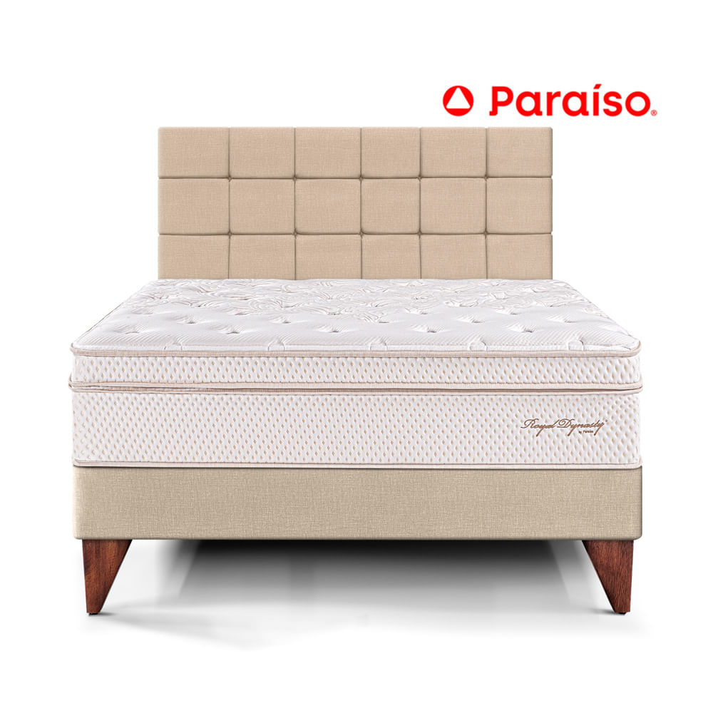 Dormitorio Europeo Royal Dynasty con Blocks King Champagne