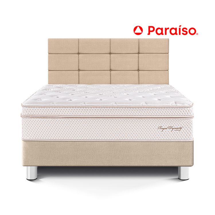 Dormitorio Royal Dynasty con Blocks 2 Plazas Champagne