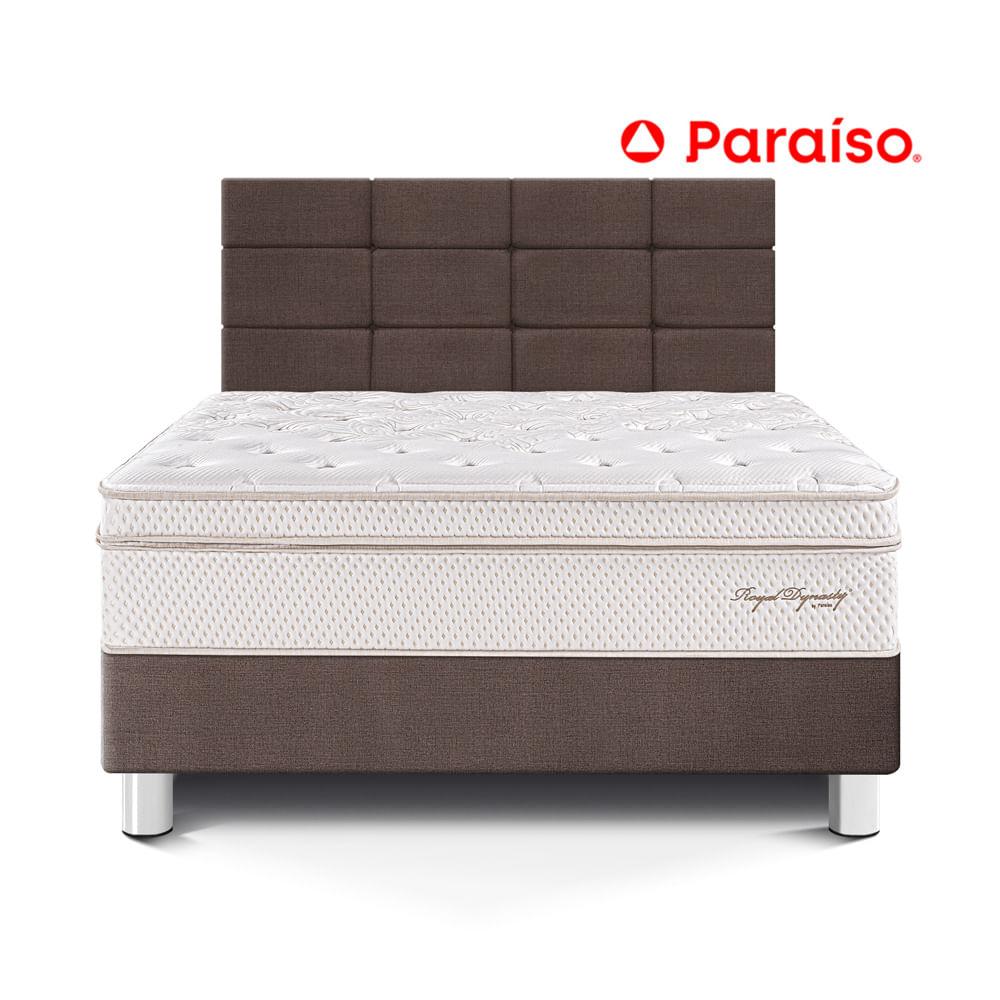 Dormitorio Royal Dynasty con Blocks 2 Plazas Chocolate