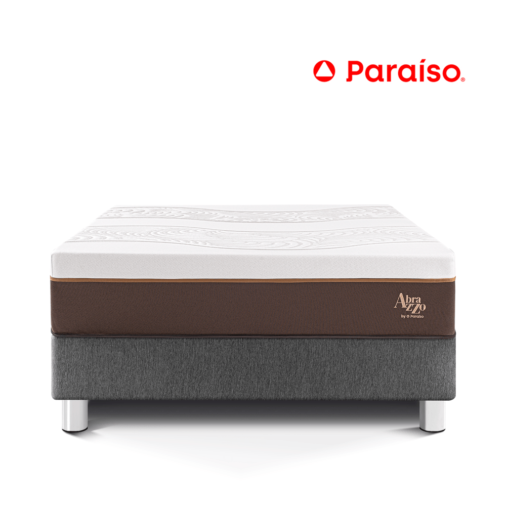 Cama Royal Abrazzo 1.5 Plazas Gris