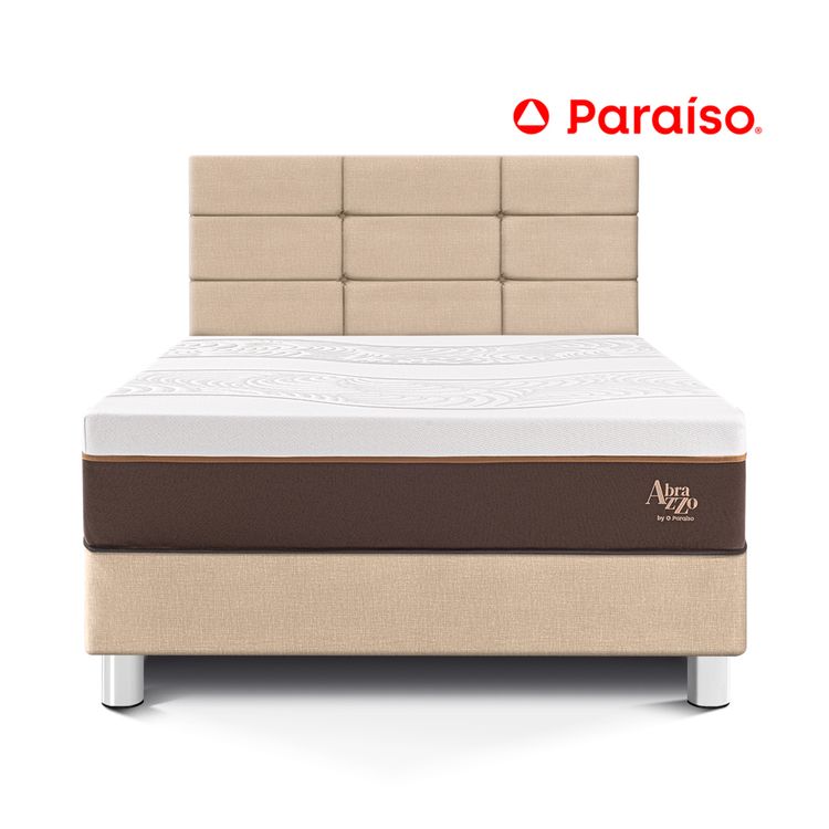 Dormitorio Royal Abrazzo con Blocks 1.5 Plazas Champagne