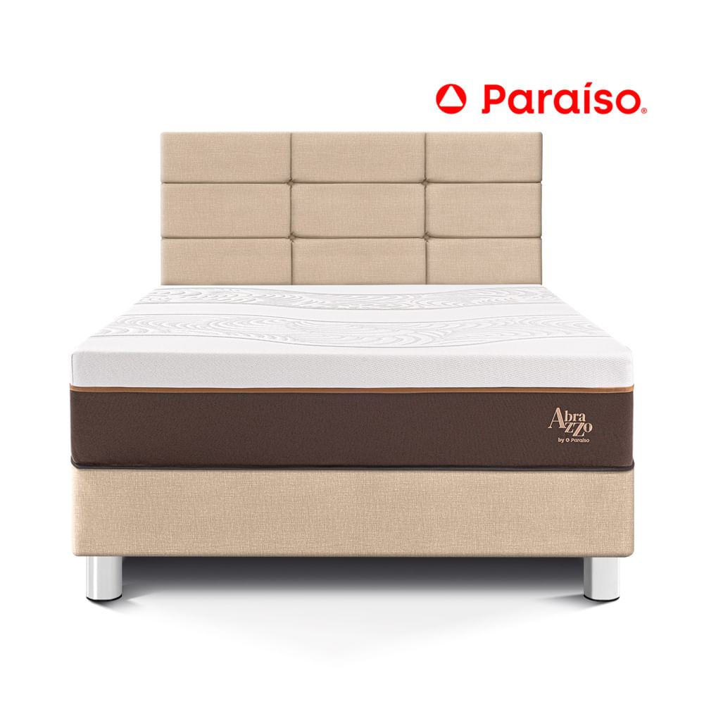Dormitorio Royal Abrazzo con Blocks 1.5 Plazas Champagne
