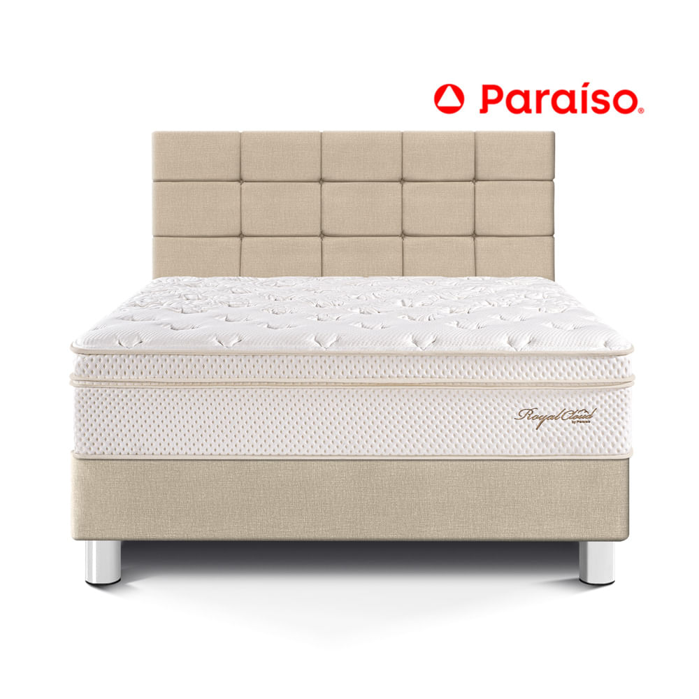Dormitorio Royal Cloud  con Blocks Queen Champagne