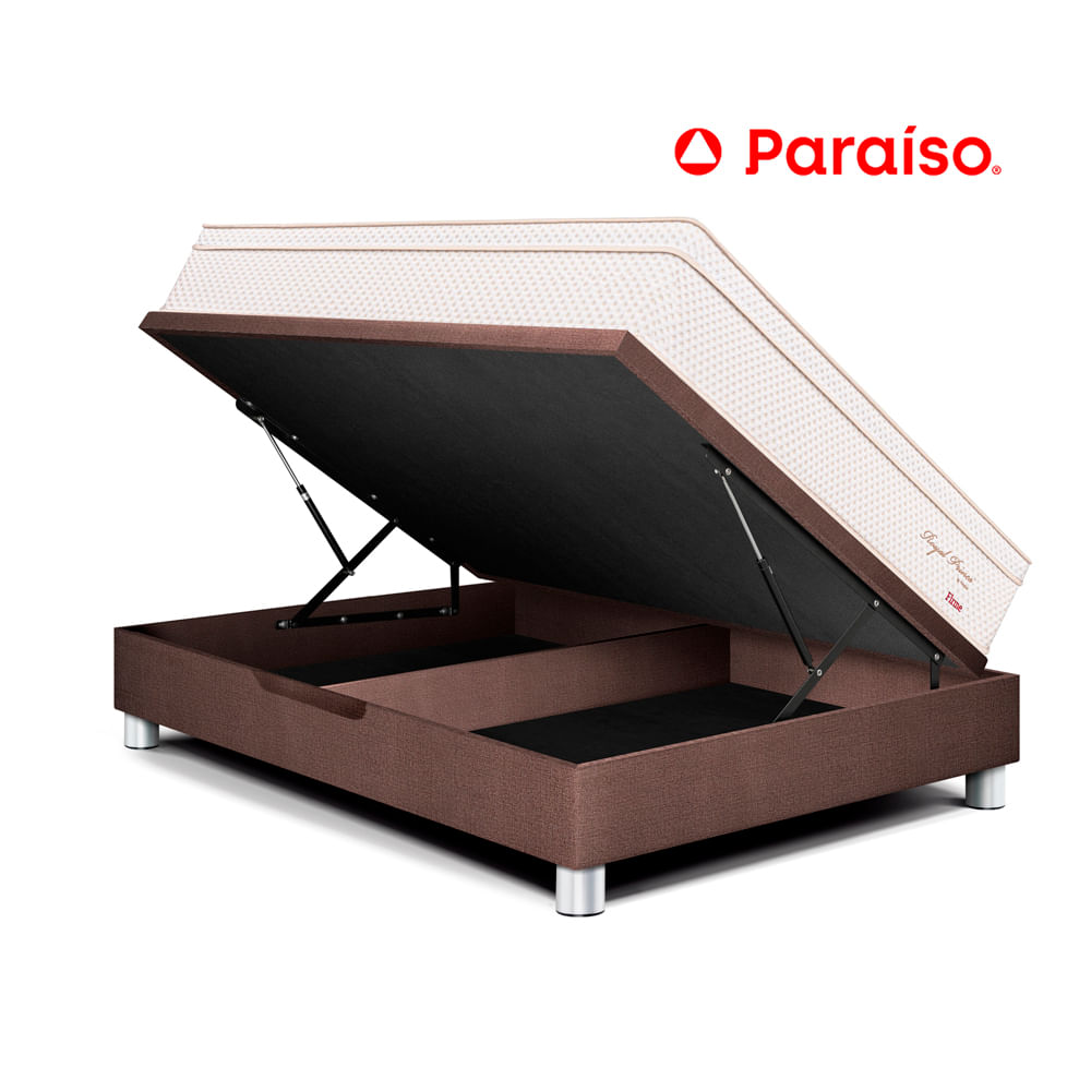 Cama Boxet Royal Prince 1.5 plazas Chocolate