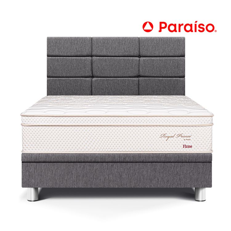 Dormitorio Boxet Blocks Royal Prince 1.5 plazas Gris