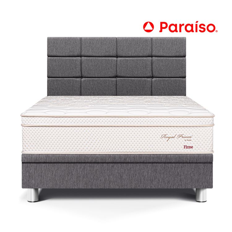 Dormitorio Boxet Blocks Royal Prince 2 plazas Gris