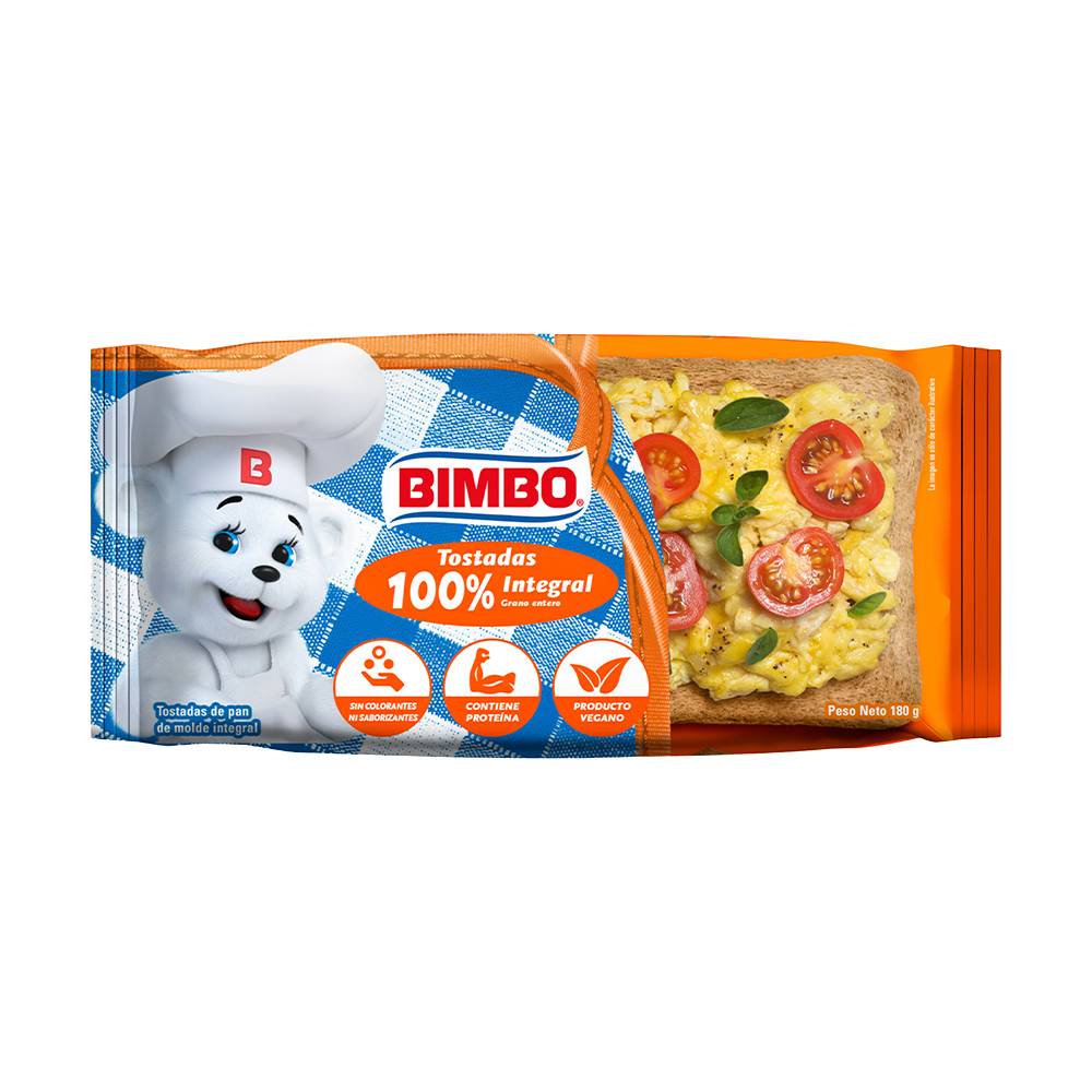 Tostadas Integrales Bimbo 10un
