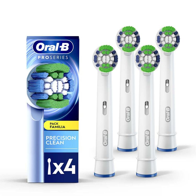 Cabezal Cepillo de Dientes Eléctrico Oral B Precision Clean 4un