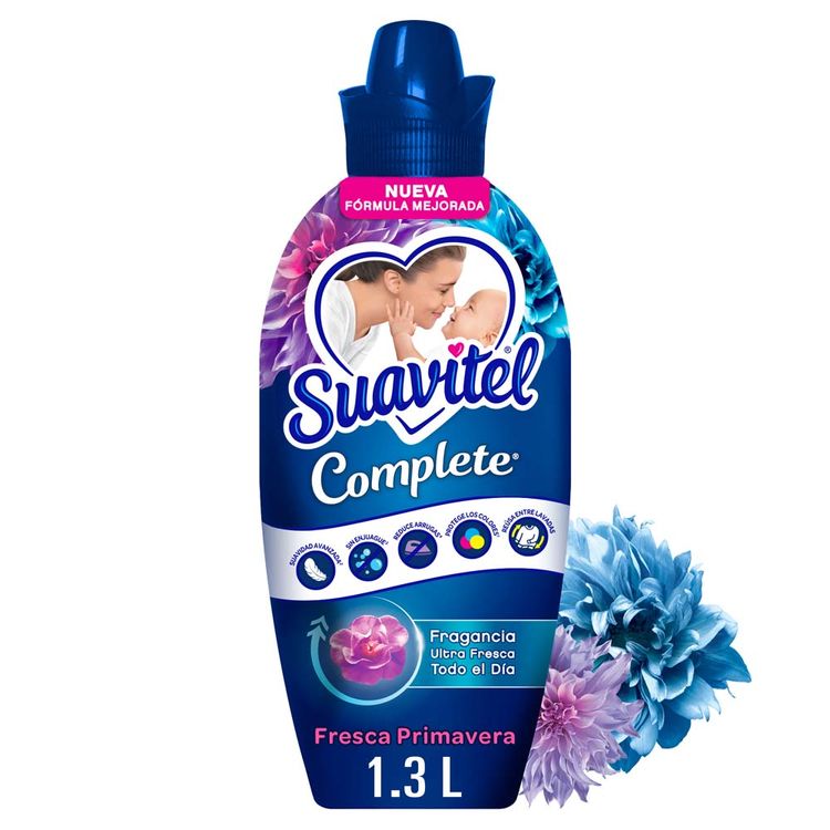 Suavizante Suavitel Complete Fresca Primavera 1.3L