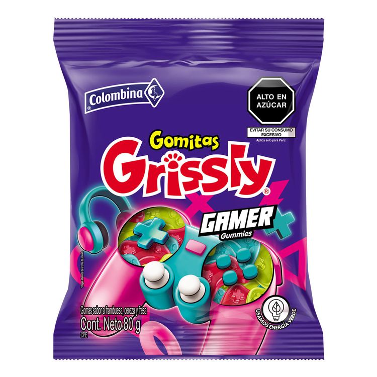 Gomitas Grissly Gamer 80g