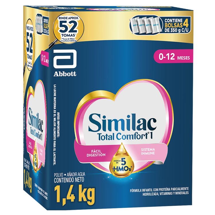 Fórmula de Crecimiento en Polvo Similac Total Comfort 5Hmo 1.4kg