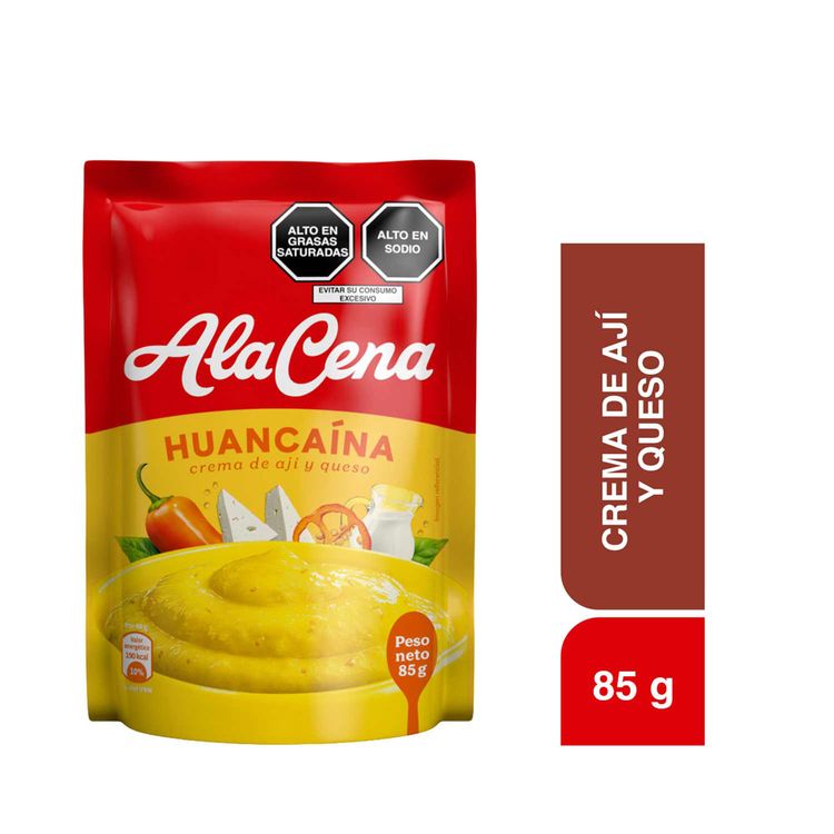 Crema de Ají y Queso AlaCena Huancaína 85g