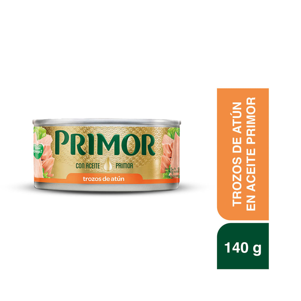 Trozos de Atún en Aceite Primor 140g