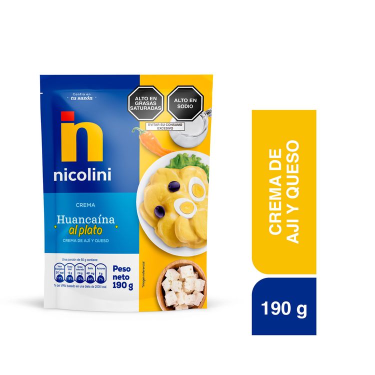 Crema Huancaína Nicolini 190g