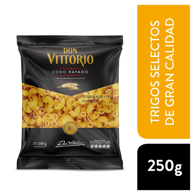 Fideos Codo Rayado Don Vittorio 225g