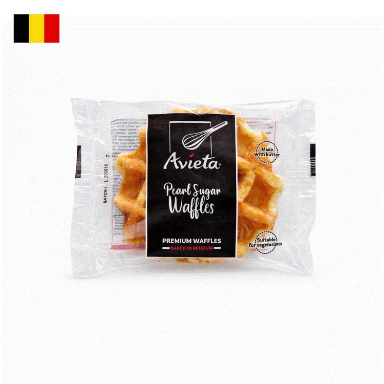 Waffles con Azúcar Perlado Avieta 70g