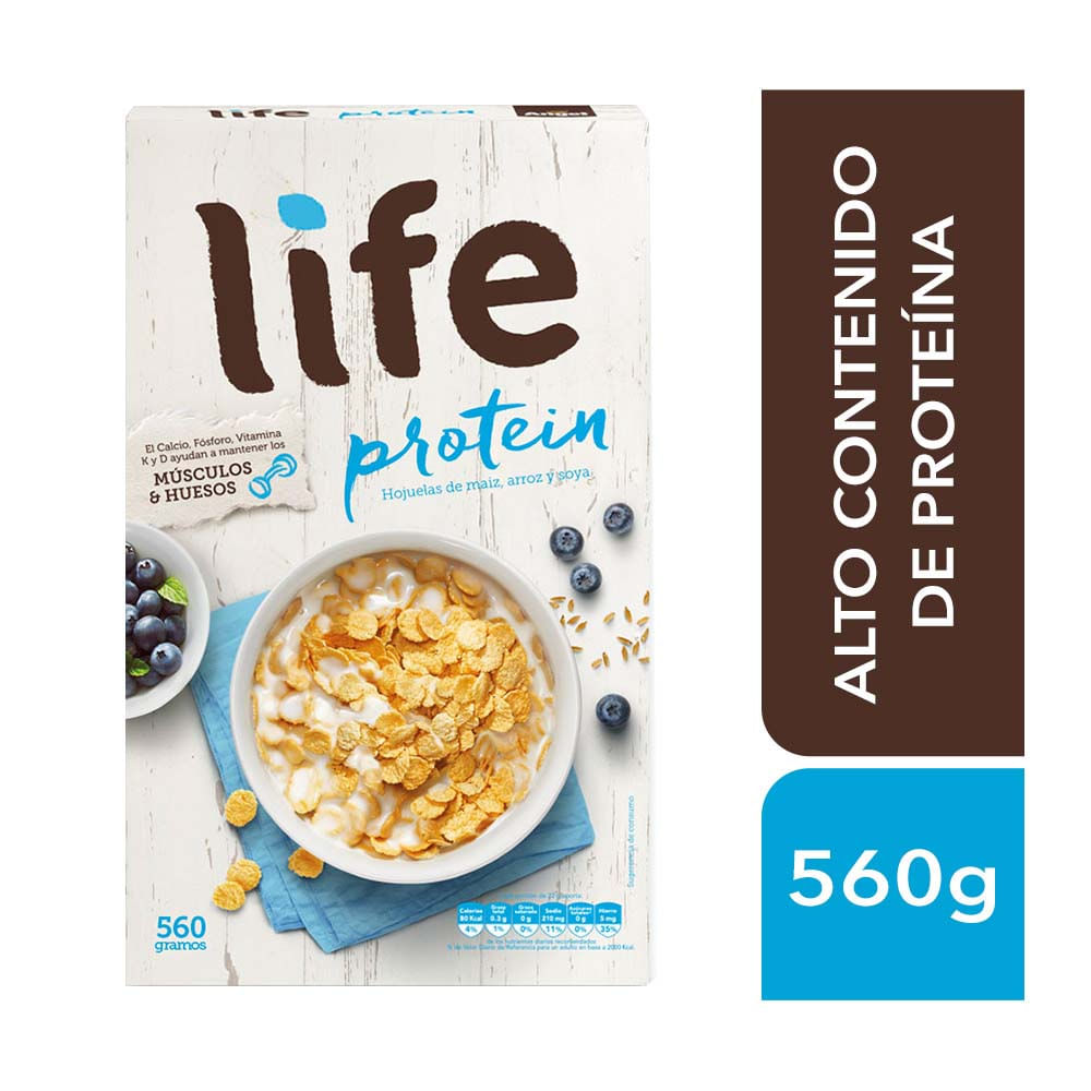 Cereales Angel Life Protein Contenido 560 g
