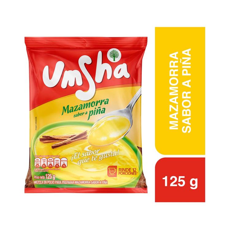 Postre Instantáneo Umsha Sabor Mazamorra de Piña 150g