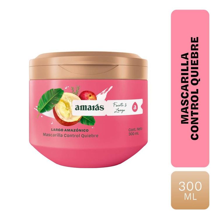 Mascarilla Capilar Amarás Largo Amazónico 300ml