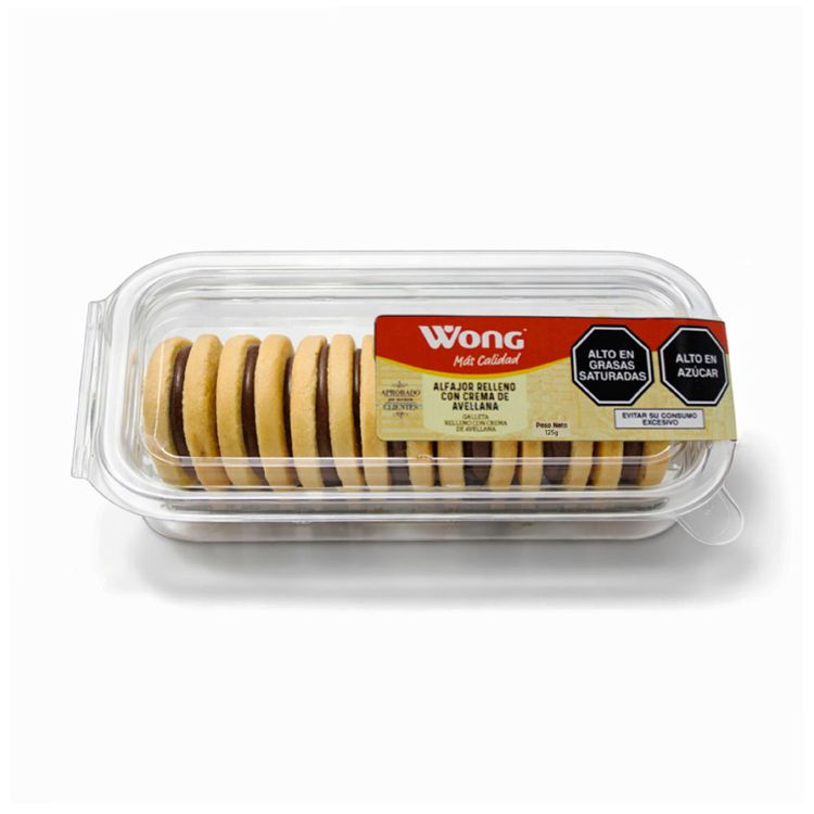 Alfajor con Crema de Avellana 125g