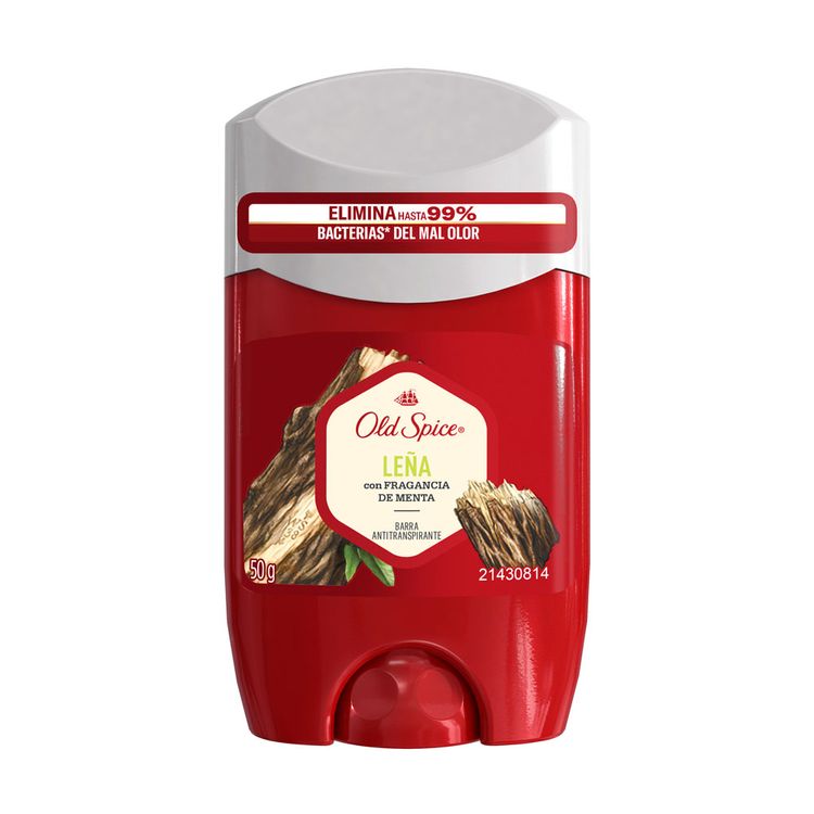 Antitranspirante en Barra Old Spice Leña 50g