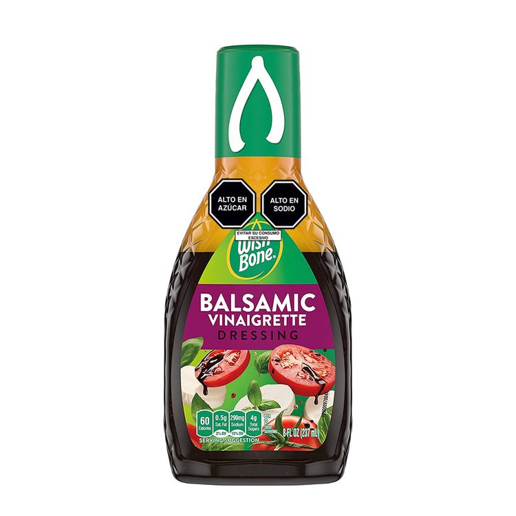 Salsa de Vinagreta Balsámica Pote 237 ml