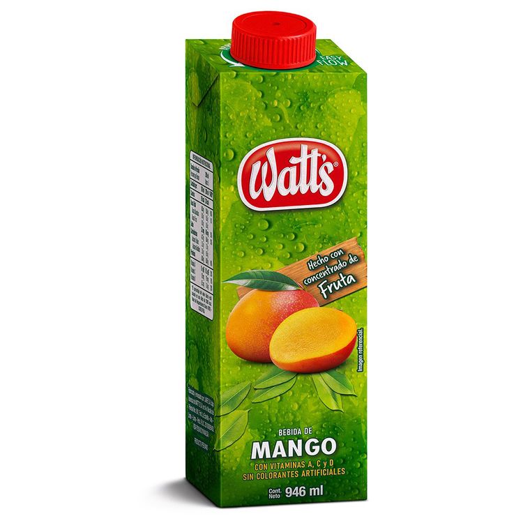 Bebida de Mango Watts Caja 946ml
