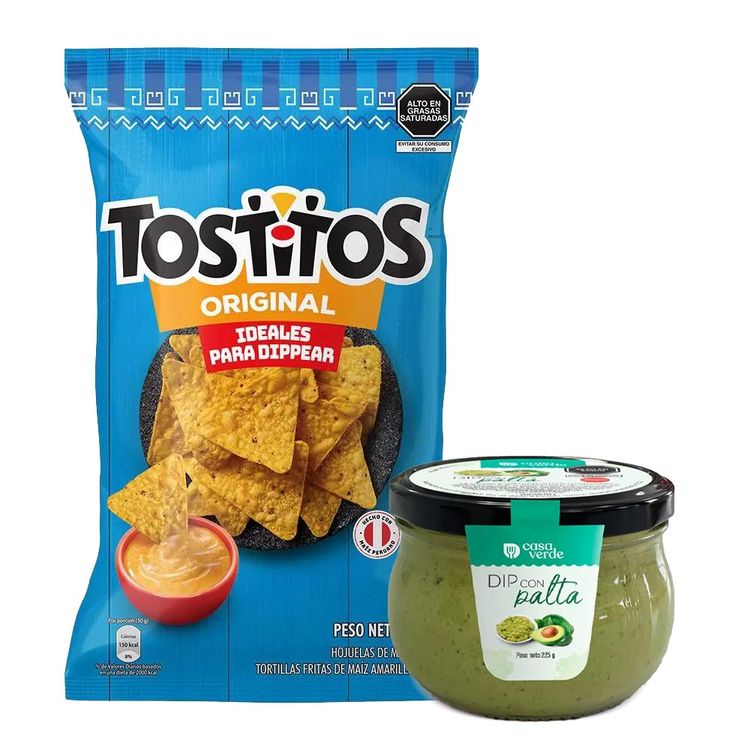 Dip con Palta Casa Verde 225g + Tostitos Original 200g