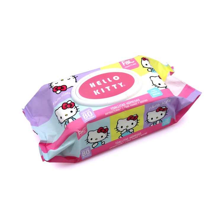 Toallitas Húmedas Hello Kitty Family Care 80un