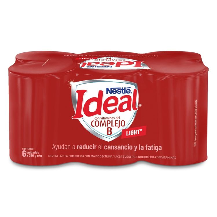 Mezcla Lactea Ideal Complejo B 6 x390g