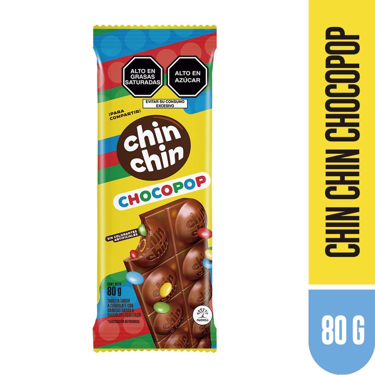 Chocolate Chin Chin Pop Barra 90g
