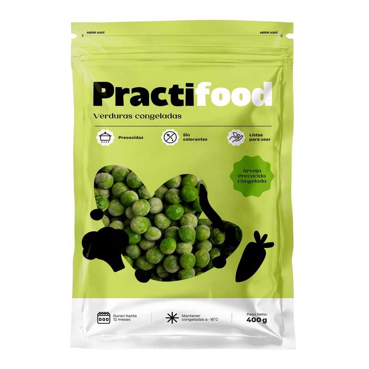 Arveja Precocida Practifood 400g