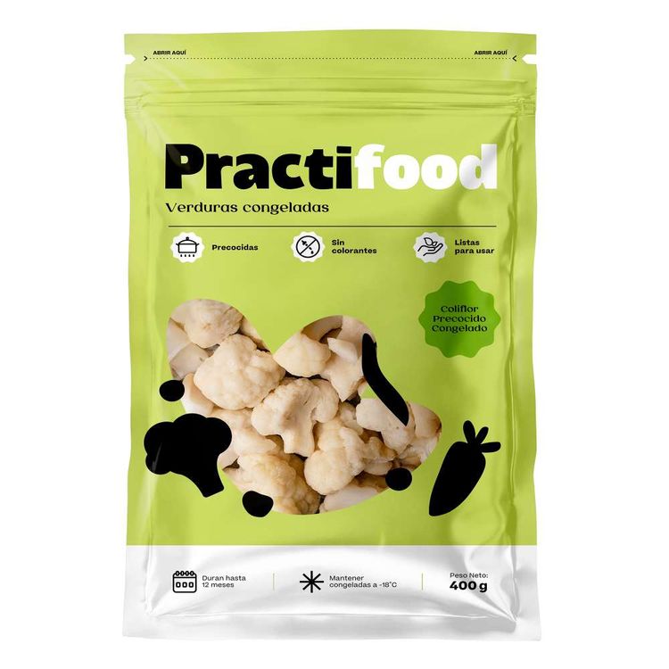 Coliflor Precocida Practifood 400g