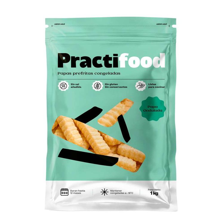Papa Ondulada Precocida Practifood 1kg