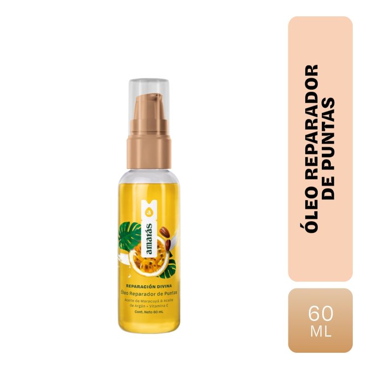 Óleo para Puntas Amarás Reparación Divina 60ml Óleo para Puntas Amarás Reparación Divina 60ml