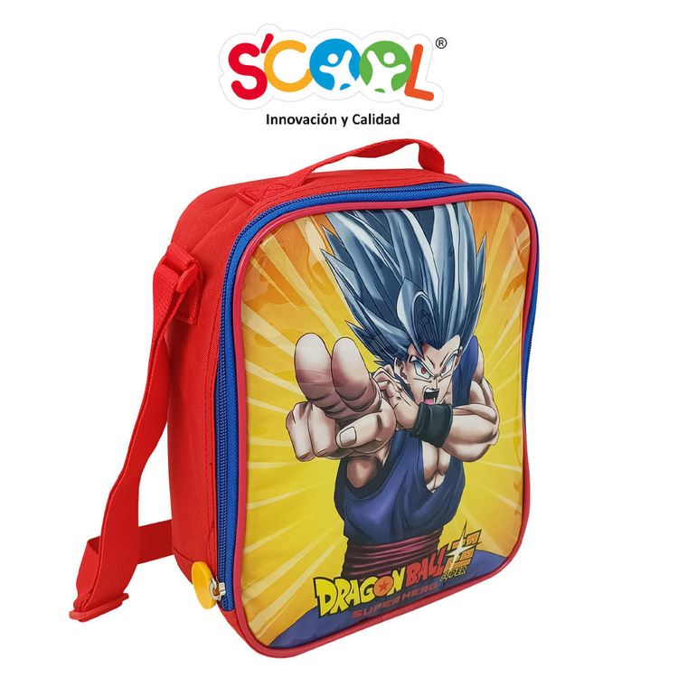 Lonchera Scool Kombat Vertical Dragon Ball