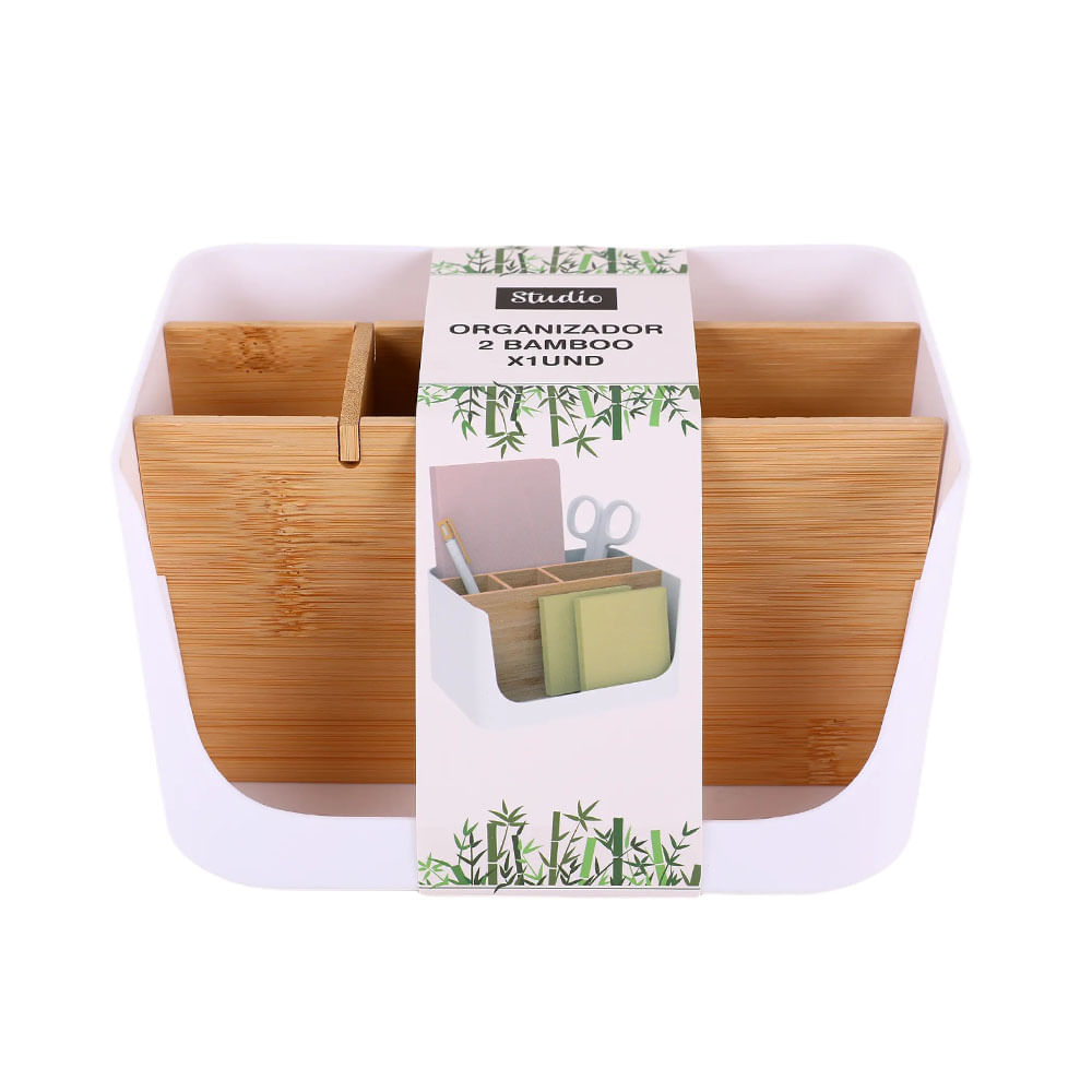 Organizador 2 Bamboo 1un